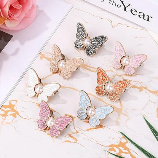 🦋 Pearl Butterfly Waist Buckle