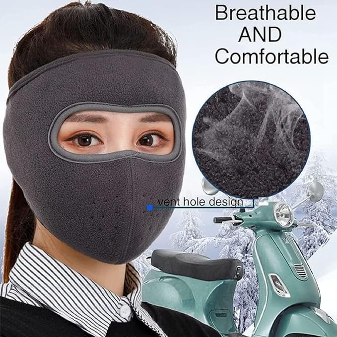 Winter Face Mask With Goggles