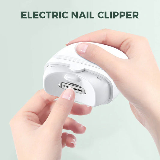 Electric Nail Trimmer – Safe, Painless Nail Grooming | Rechargeable & Quiet