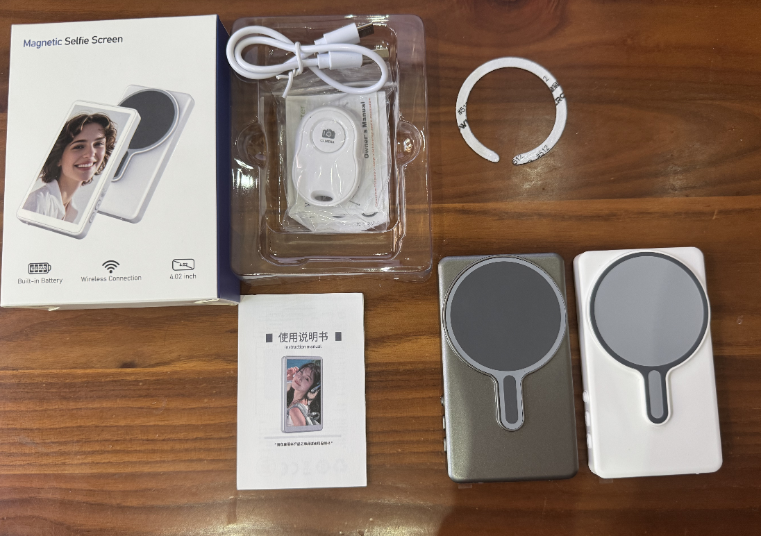 Wireless Magnetic Selfie Screen