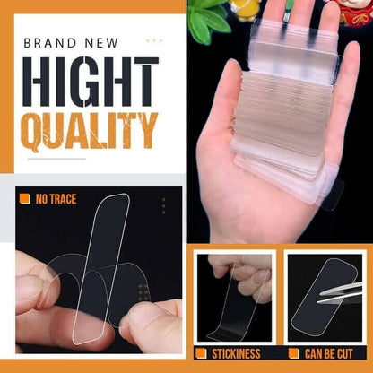 60 PCS Reusable Waterproof Double Sided Adhesive Tape