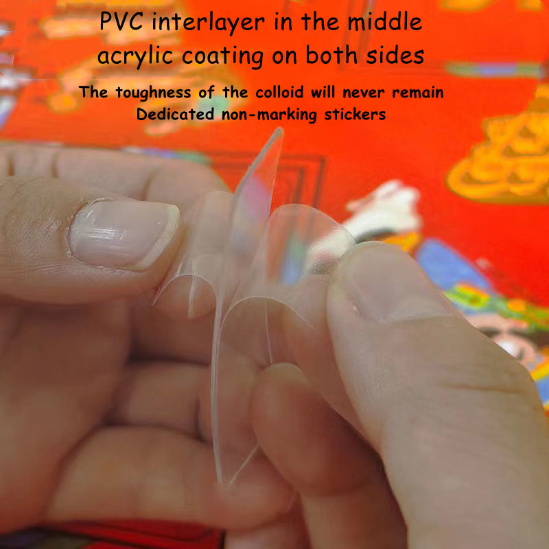 60 PCS Reusable Waterproof Double Sided Adhesive Tape